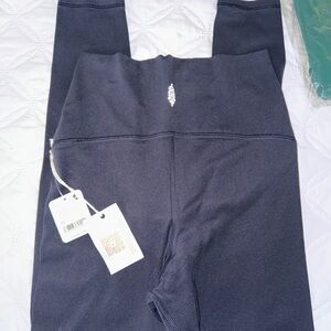 Women's High-Waisted Black Leggings